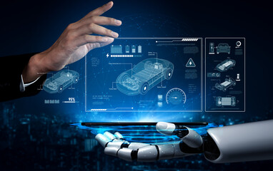 AI supports electric vehicle design by managing power systems, optimizing battery efficiency,...