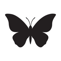 Colorful butterfly vector illustration with delicate wings, perfect for summer nature designs and elegant decorative art