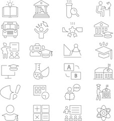 Real estate and business icon set for web and design purposes