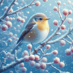 Keeping The Bird And Background