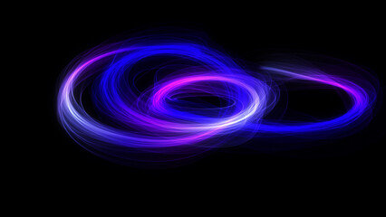 Abstract, space flowing, and vibrant dynamic, fiery color gradients on a black background. abstract energy design featuring vibrant fiery colors.