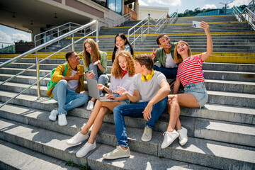 Friends enjoying outdoor bonding moments, sharing laughter and creating joyful memories on sunny...