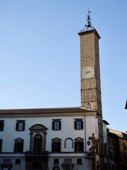 Obraz premium Palace 'Palazzo del podestà'. Viterbo, Lazio region, Italy