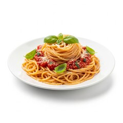 spaghetti with tomato sauce
