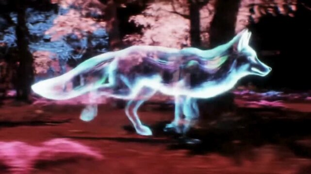 A dynamic wildlife illustration of a creature resembling a lizard and a horse, a dragon in motion against the dark, a silhouette vector design