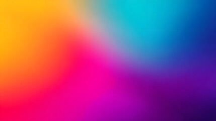 Vibrant summer ombre gradient background.