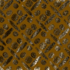 Abstract geometric pattern with brown and black textured shapes  