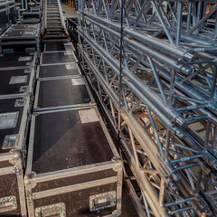 Event Logistics Essentials: From Cases to Rigging, truck loading, Event Logistic, event stock,...