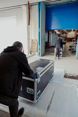 Event Logistics Essentials: From Cases to Rigging, truck loading, Event Logistic, event stock, rigging roll cases,flight cases