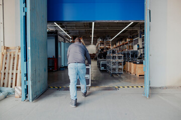 Event Logistics Essentials: From Cases to Rigging, truck loading, Event Logistic, event stock, rigging roll cases,flight cases