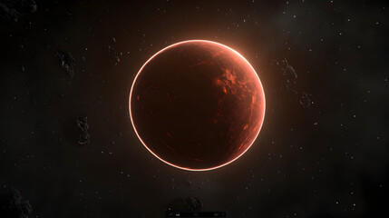 sun fight black hole, space realistick