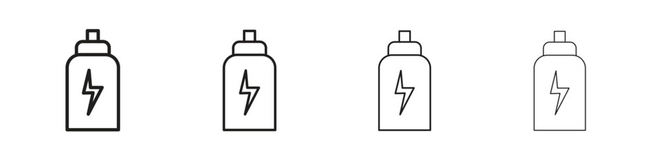 Isotonic icon collection. Vector illustration EPS10.