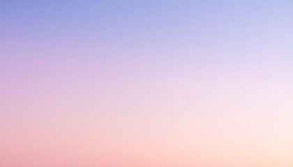桃色から水色へ続く朝の空