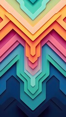 Abstract colorful geometric pattern background for digital art and design needs