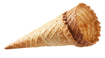 Crisp Waffle Cone Delightful Dessert Container Ready for Sweet Treats and Frozen Delights