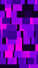 purple and blue mosaic geometric blocks background 4k