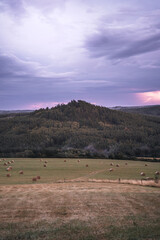 nature landscape in Czech Republic 