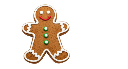 Isolated Gingerbread man
