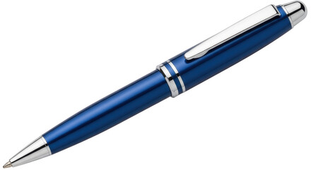 Isolated Blue Pen