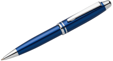 Isolated Blue Pen