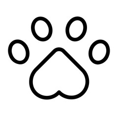 Paw Print Icon