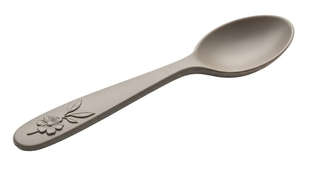 Isolated Plastic Spoon