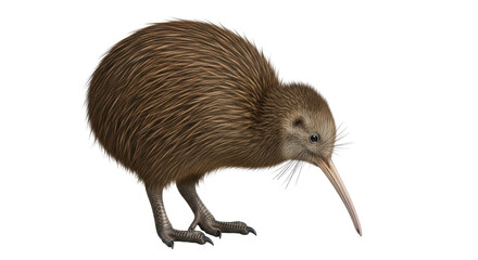 Isolated Kiwi Bird