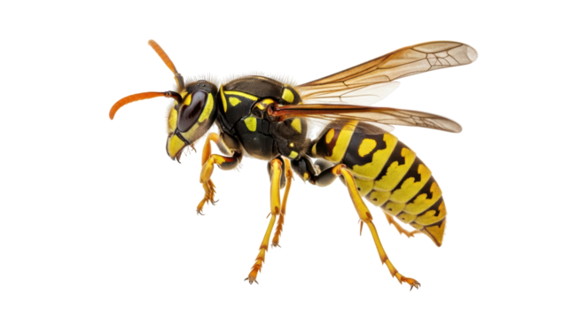 Isolated European Wasp