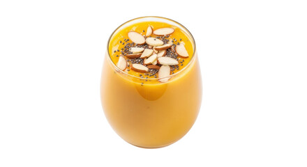 Isolated Mango Smoothie