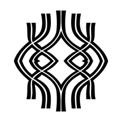 ornate elegant vector ornamental line