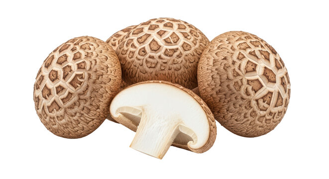 Isolated Shiitake Mushroom
