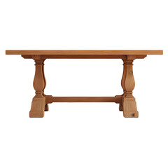 A photorealistic image of a Parsons Chair with a minimalist silhouette, smooth upholstery, and modern lines ideal for dining settings, isolated on transparent background