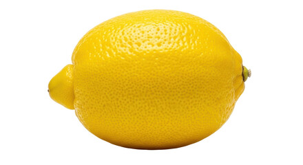Isolated Yellow Lemon
