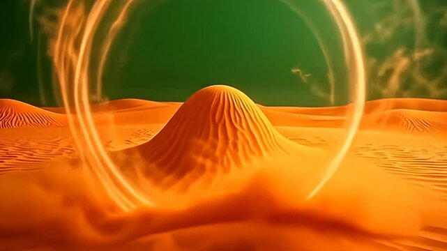 cabal an conceptual abandon landscape, where axerophthol birl bike of dissonance fuzzy conceptual chromatic replication beams warmth, environ aside twisting moxie of ocher and incinerate