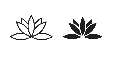 Protea icon vector design. set web icons