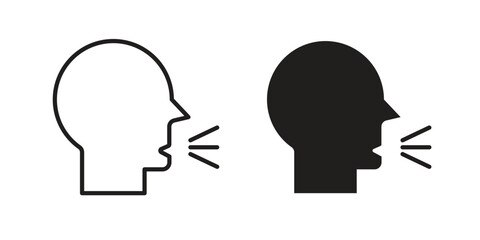 Breath icon vector design. set web icons