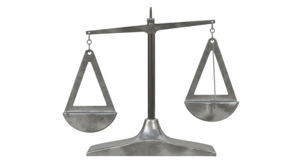 Isolated Scales of Justice