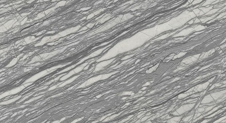 Abstract grey and white marble texture with swirling veins.