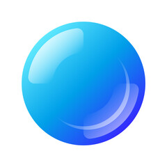 青くて丸いUIボタン_27