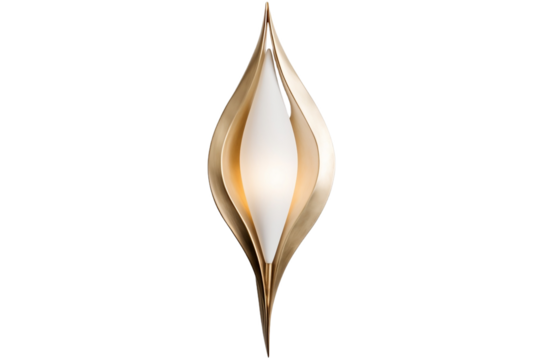 Artistic sconce with sculpted form