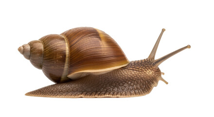 Isolated Garden Snail