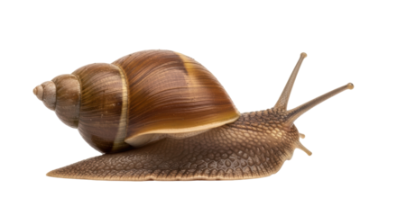Isolated Garden Snail