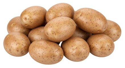 Isolated Potatoes