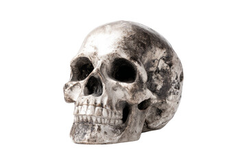 Obraz premium Mysterious skull art studio setting png