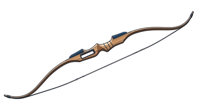 Isolated Bow and Arrow