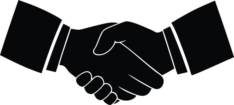 handshake agreement vector illustration for business