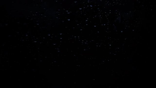 Raindrops On The Glass Overlay
