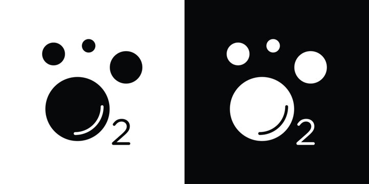 Oxygen O2 icon