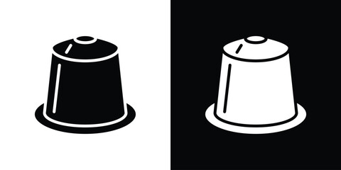 Coffee capsule icon
