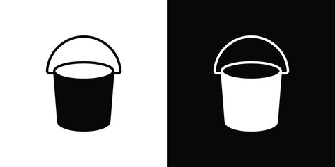 Bucket icon vector illustration - Collection of high quality black style vector icons